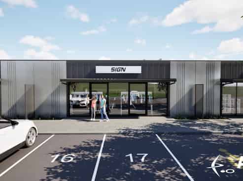 Six consented commercial lots - develop or occupy