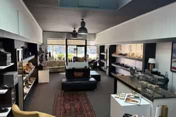 High profile shop frontage in Havelock North