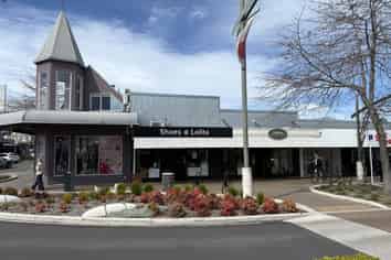 High profile shop frontage in Havelock North