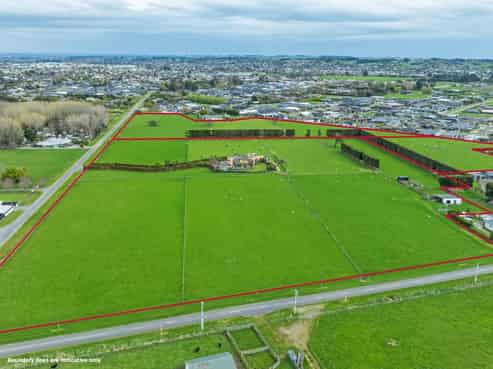 Large residential zoned land