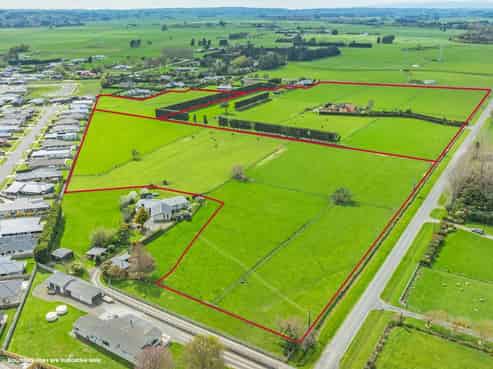 Large residential zoned land