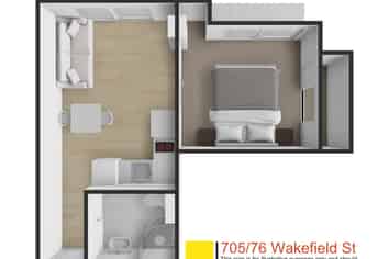 1203/76 Wakefield Street, Auckland Central