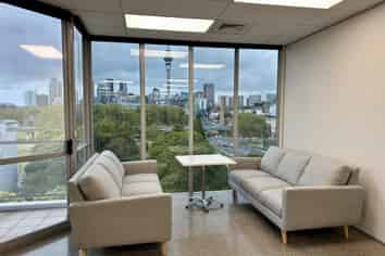 Freemans Bay top floor office