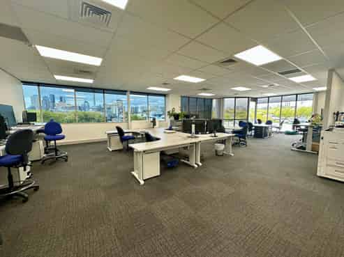 Freemans Bay top floor office