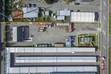 Industrial Yard and Warehouse