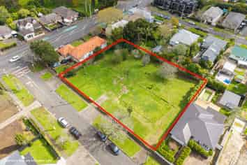 Large residential development site