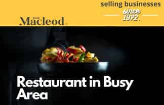 CBD Eatery with 50+ seats - $49,000 plus Stock - (CML 11406)