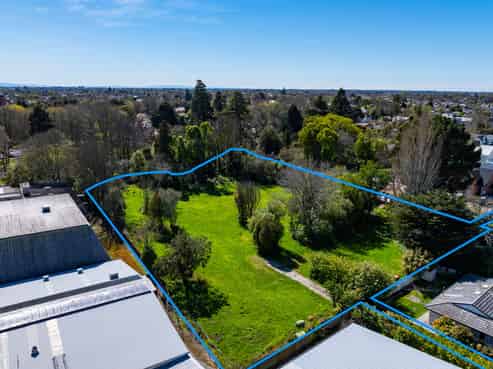 Medium Density Land–Neighbouring Canterbury Uni