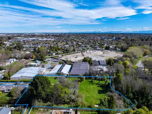 Medium Density Land–Neighbouring Canterbury Uni