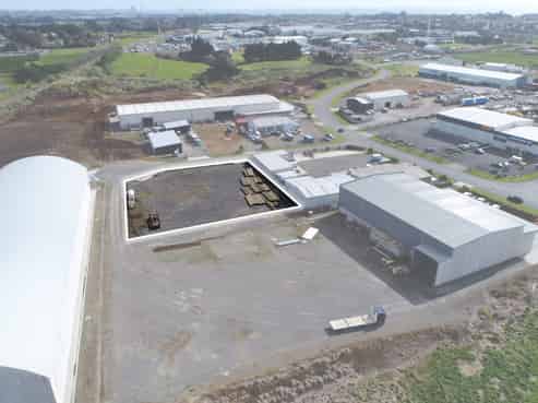 Secured yard with holding income