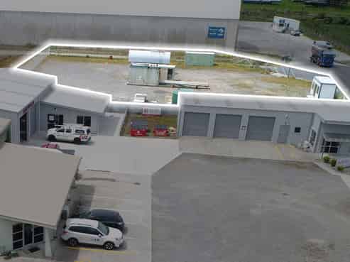 Secured yard with holding income