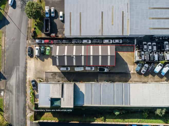 Tidy Greerton industrial unit