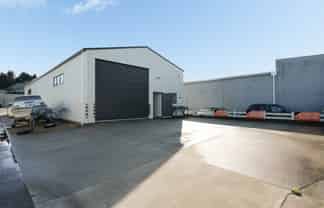 Tidy Greerton industrial unit