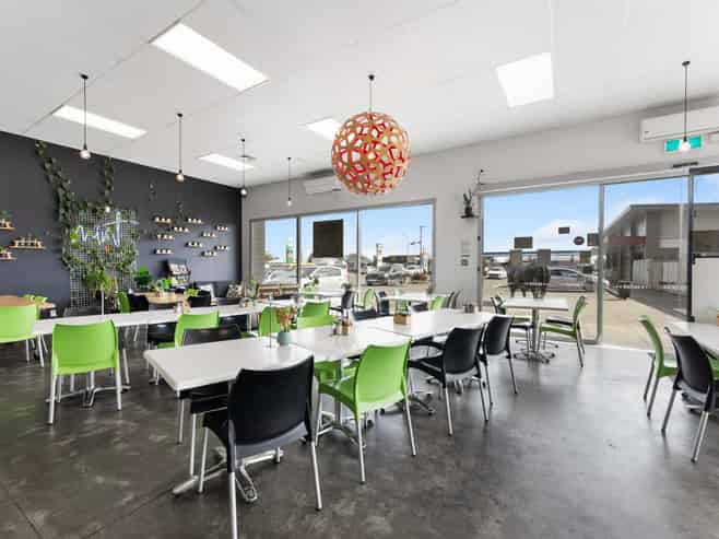 Cafe business for sale in bustling Bulls