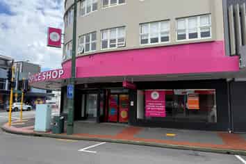 Right in the Line of a Small Retail Shopping Strip