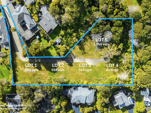 Lot 1-5/22 Highland Avenue, Titirangi