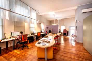 Stylish character office