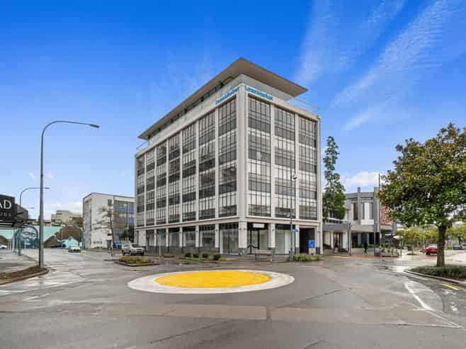 Professional space overlooking Garden Place