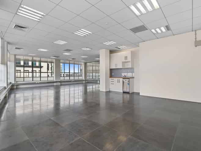Professional space overlooking Garden Place