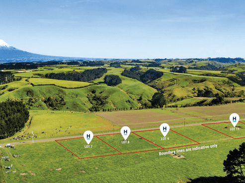 Lot 8,9,11/287 Ngawhini Road, Hawera