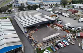 Small Warehouse, Large Operational Canopy & Yard
