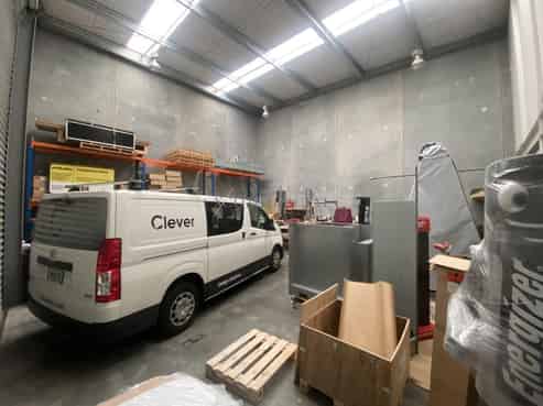 High Stud Warehouse + Showroom on Neilson