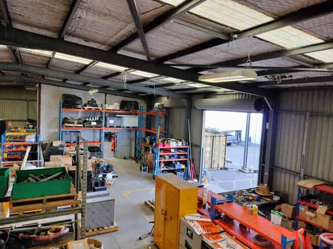Central Te Rapa workshop with yard