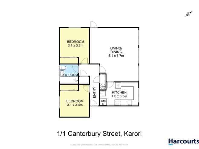 1/1 Canterbury Street, Karori
