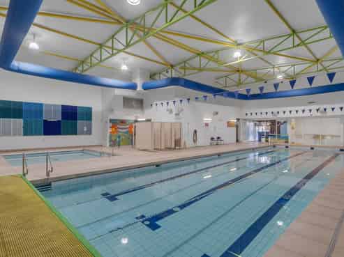Purpose built learn-to-swim facility