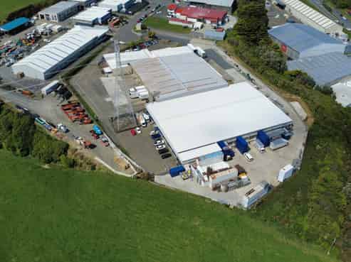 Large-Scale Grenada North Warehouse and Yard