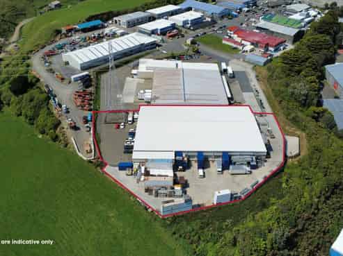 Large-Scale Grenada North Warehouse and Yard