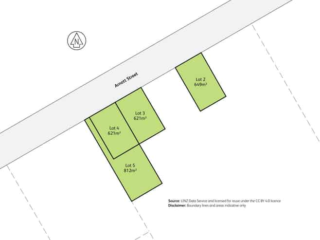 Lot 2,3,4,66A Arnott Street, Feilding