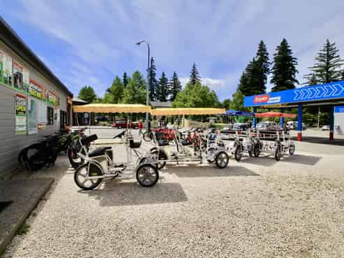 Rare main street development with holding income