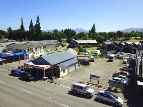 Rare main street development with holding income