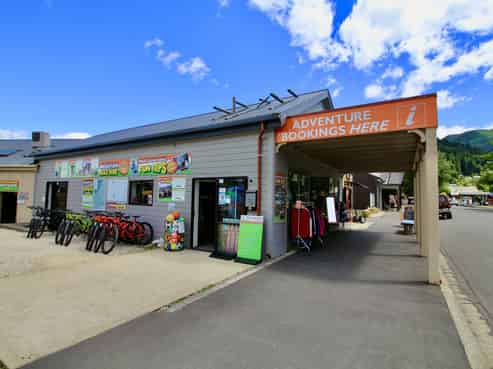 Rare main street development with holding income