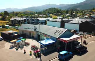Rare main street development with holding income