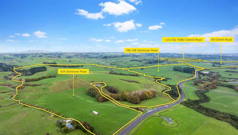 83A/185 to 199 Glenbrook Road, Ostrich Road Patumahoe & 68 Ostric, Karaka