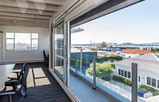 Office with City Outlook