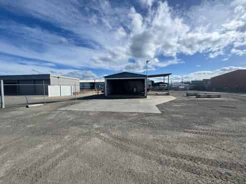 Versatile Rear Yard with Shed & Office