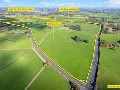 83A/185 to/199/383 Glenbrook Rd, Ostrich Rd Patumahoe & 68 Ostrich Rd, Karaka