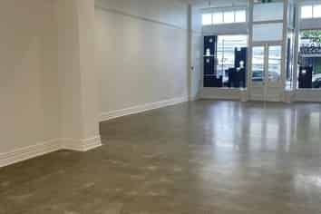 Polished renovated retail space