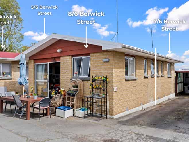 5, 6, 7, 8/6 Berwick Street, MOSGIEL