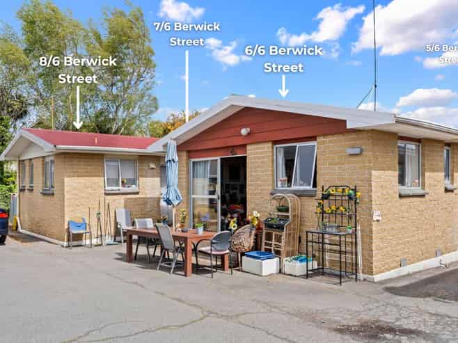 5, 6, 7, 8/6 Berwick Street, MOSGIEL