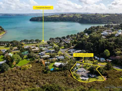 48 Campbell Road, Tawharanui Peninsula