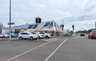 Tidy first-floor office with two parks