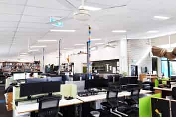 MODERN EDEN TERRACE OFFICE
