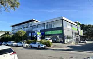 Heat pumped with at door parking