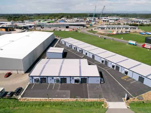 Brand-new industrial units for lease