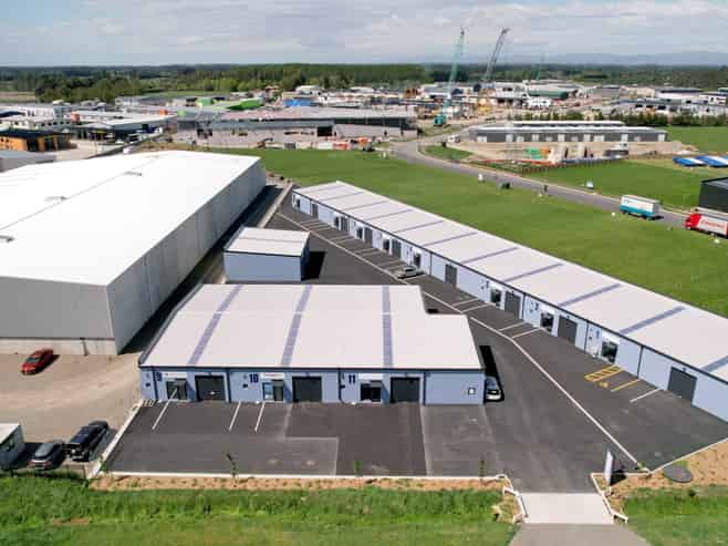 Brand-new industrial units for lease