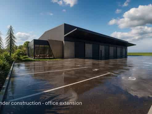 Brand New Industrial With Stunning Office